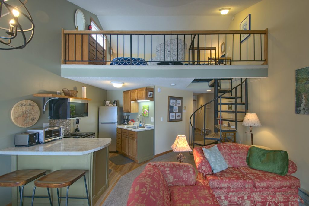 Clean Modern Beach Front Condo with Lake Views Main Image